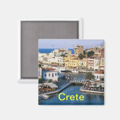 Kreta-Magnet Magnet (Vorderseite/Rückseite)