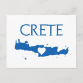 Kreta Postkarte (Vorderseite)