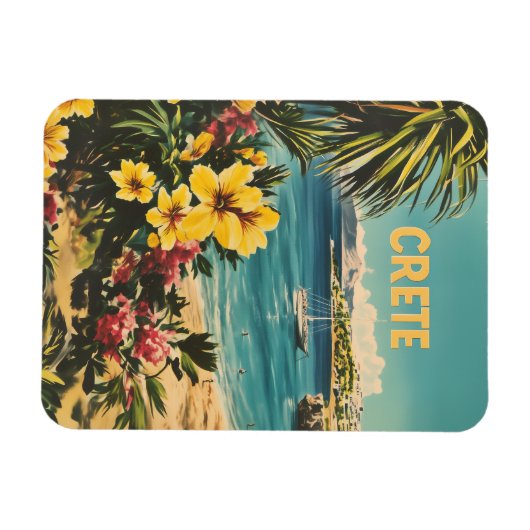 Kreta Vintag Magnet (Horizontal)