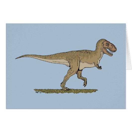 Kretakeale Dinosaurier Tyrannosaurus rex (Vorderseite (Horizontal))