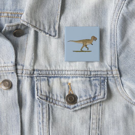 Kretakeale Dinosaurier Tyrannosaurus rex Button (Beispiel)