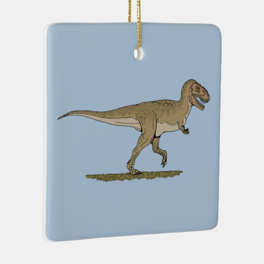 Kretakeale Dinosaurier Tyrannosaurus rex Keramikornament (Rechts)