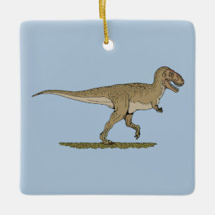 Kretakeale Dinosaurier Tyrannosaurus rex Keramikornament