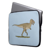 Kretakeale Dinosaurier Tyrannosaurus rex Laptopschutzhülle (Vorderseite Links)