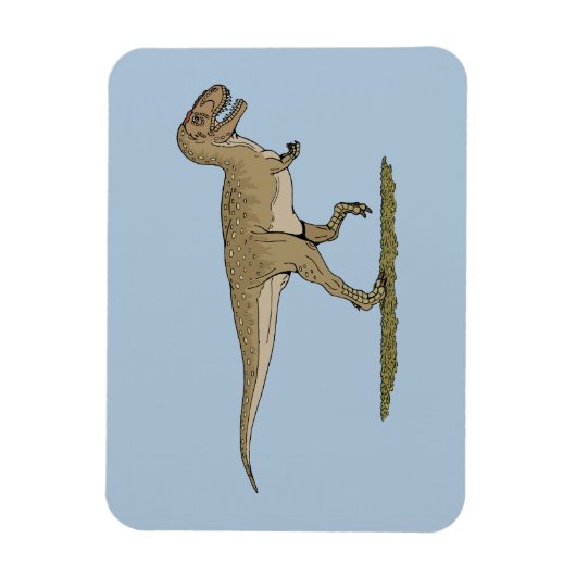 Kretakeale Dinosaurier Tyrannosaurus rex Magnet (Vertikal)