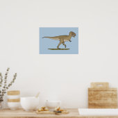 Kretakeale Dinosaurier Tyrannosaurus rex Poster (Küche)