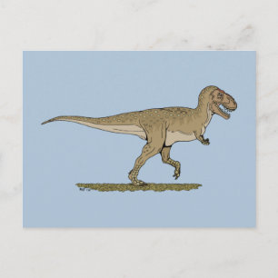 Kretakeale Dinosaurier Tyrannosaurus rex Postkarte