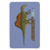 Kretakhaltiger Dinosaurier Spinosaurus Magnet (Vertikal)