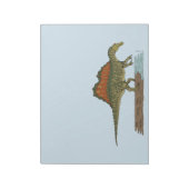 Kretakhaltiger Dinosaurier Spinosaurus Notizblock (Rotiert)