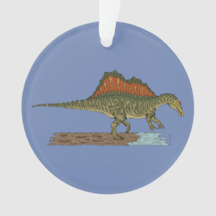 Kretakhaltiger Dinosaurier Spinosaurus Ornament