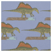 Kretakhaltiger Dinosaurier Spinosaurus Stoff (Nahaufnahme)