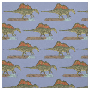 Kretakhaltiger Dinosaurier Spinosaurus Stoff