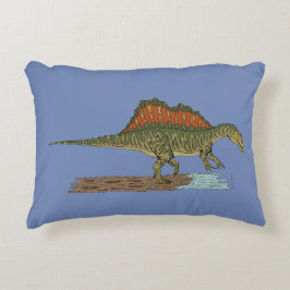 Kretakhaltiger Dinosaurier Spinosaurus Zierkissen