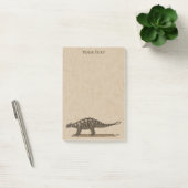 Kretakische Dinosaurier Ankylosaurus Nachhinweise Post-it Klebezettel (Büro)