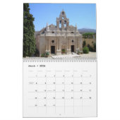 KRETE, GRIECHISCHER Mauerkalender Kalender (Mär 2026)