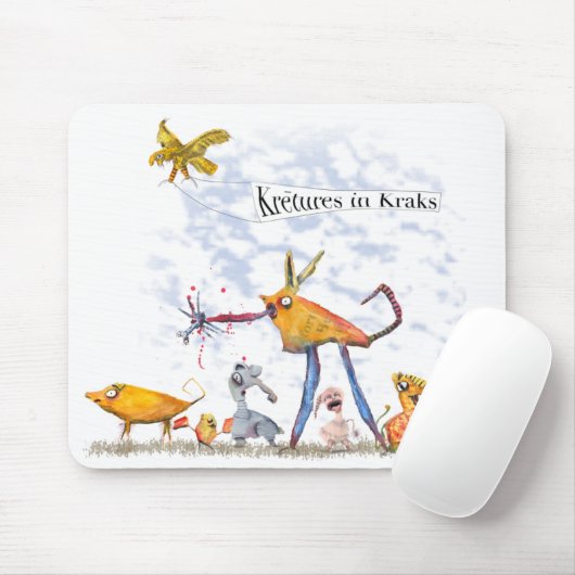 Kretures in Kraks mousepad… Mousepad (Mit Mouse)