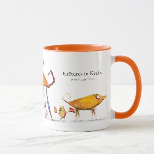 Kretures in Kraks Tasse… Tasse (Rechts)