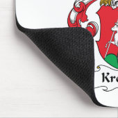 Kreutzer Familienwappen Mousepad (Ecke)