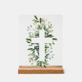 Kreuz 2025 acrylschild