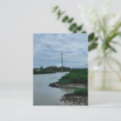 Kreuz am Wasser Postkarte (Stehend Vorderseite)