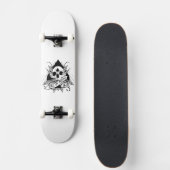 Kreuz-As Skateboard (Vorne)