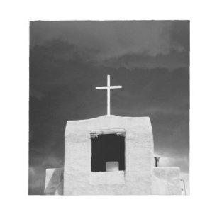 Kreuz auf der ältesten Kirche, San Miguel, Santa F Notizblock