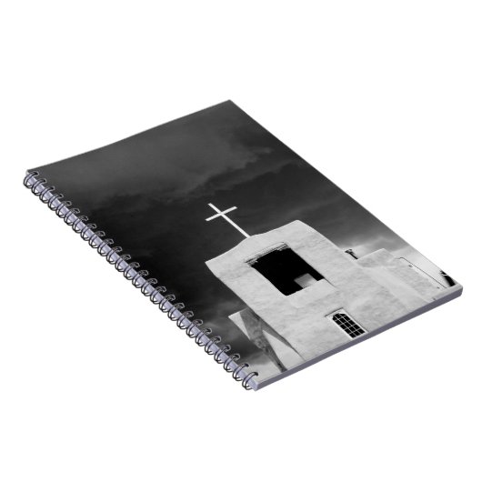 Kreuz auf der ältesten Kirche, San Miguel, Santa F Notizblock (Rechte Seite)