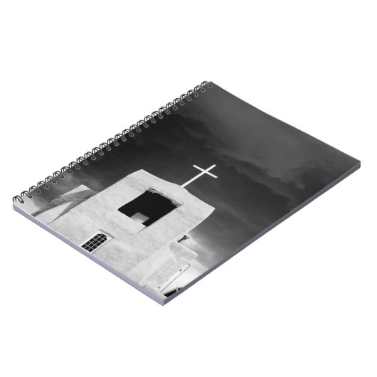 Kreuz auf der ältesten Kirche, San Miguel, Santa F Notizblock (Linke Seite)