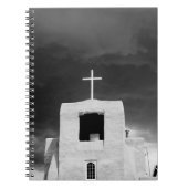 Kreuz auf der ältesten Kirche, San Miguel, Santa F Notizblock (Vorderseite)