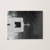 Kreuz auf der ältesten Kirche, San Miguel, Santa F Puzzle (Horizontal)