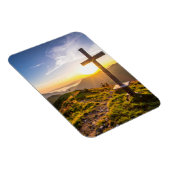 Kreuz auf Hügel Magnet (Rechte Seite)