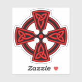 Kreuz Aufkleber (Blatt)