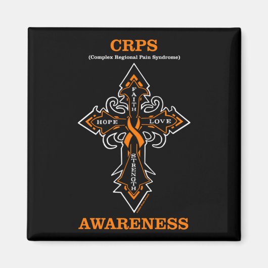 Kreuz/Bewusstsein...CRPS Magnet (Vorne)