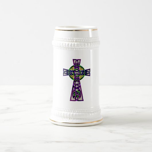 Kreuz Bierglas (Mittel)