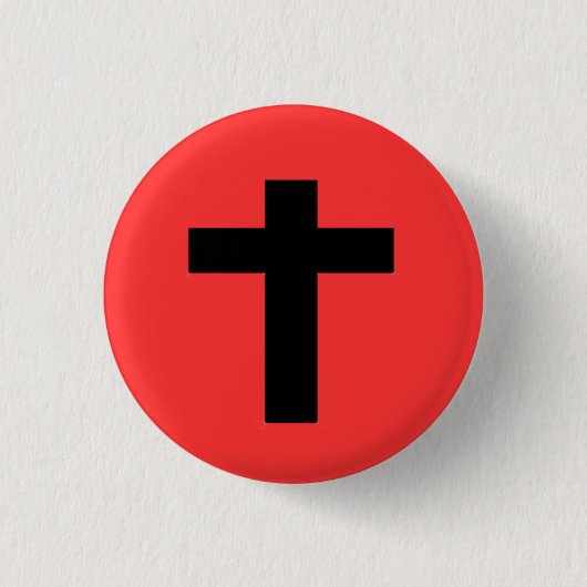 Kreuz Button (Vorderseite)