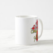 Kreuz Camino Des Santiago Kaffeetasse (VorderseiteRechts)