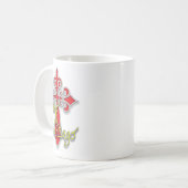 Kreuz Camino Des Santiago Kaffeetasse (Vorderseite Links)