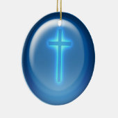 Kreuz - Christlich Keramikornament (Rechts)