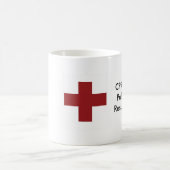 Kreuz, CPR: Kaffee-Lungenwiederbelebung Kaffeetasse (Mittel)