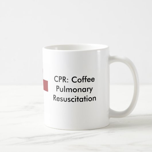 Kreuz, CPR: Kaffee-Lungenwiederbelebung Kaffeetasse (Rechts)