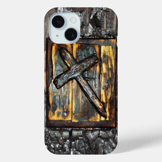 Kreuz der Apokalypse Case-Mate iPhone Hülle (Rückseite)