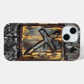 Kreuz der Apokalypse Case-Mate iPhone Hülle (Rückseite (Horizontal))
