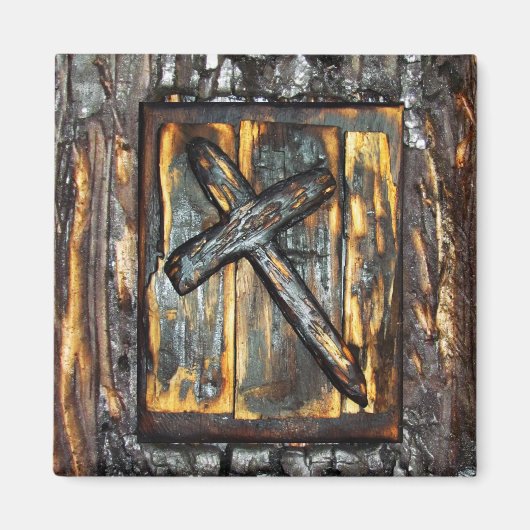 Kreuz der Apokalypse Magnet (Vorne)