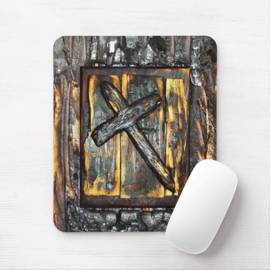 Kreuz der Apokalypse Mousepad (Mit Mouse)