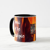 Kreuz der Apokalypse Tasse (Vorderseite Links)