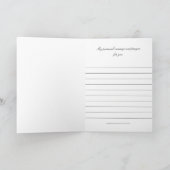 Kreuz der Christus-Grußkarte, religiös Karte (Innenseite)