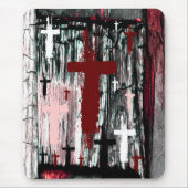 Kreuz der gequält mousepad (Vorne)