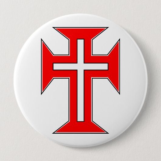 Kreuz der Militärorden Christi Button (Vorderseite)