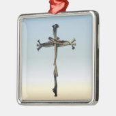 Kreuz der Nägel Jesus retten rustikales Ornament Aus Metall (Links)