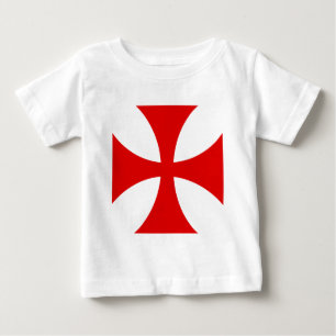 Kreuz der Ritter Templar Baby T-shirt